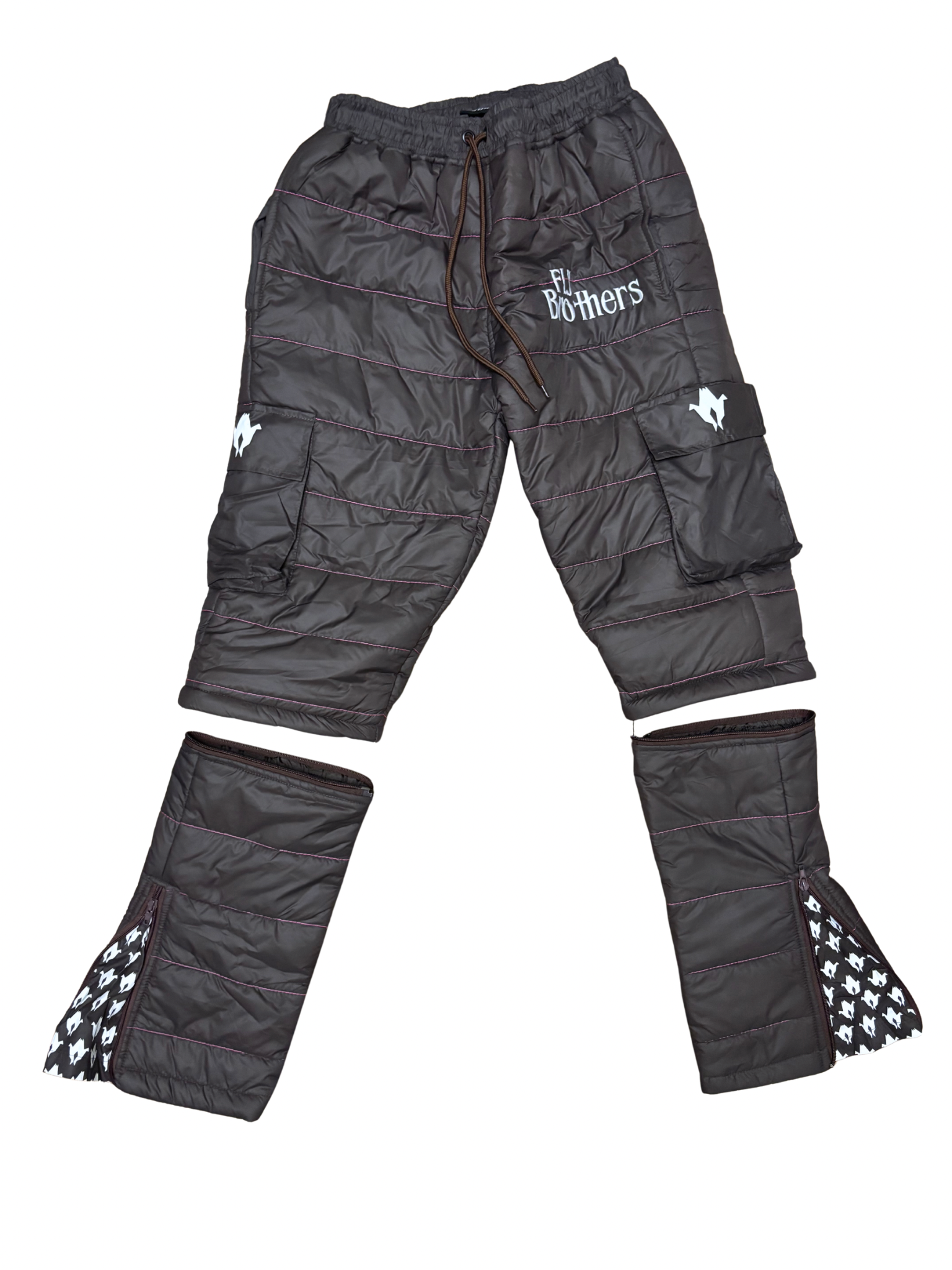 WINTER PANTS (BROWN & RED)